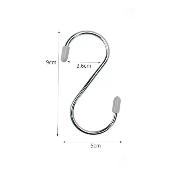 YAZOO Metal garment hooks Stylish and Durable  Metal Garment Hooks for Efficient Organization - Image 2